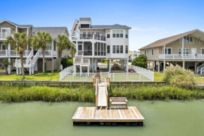 Latitude Adjustment by Brunswick Vacation Rentals Canal front with dock